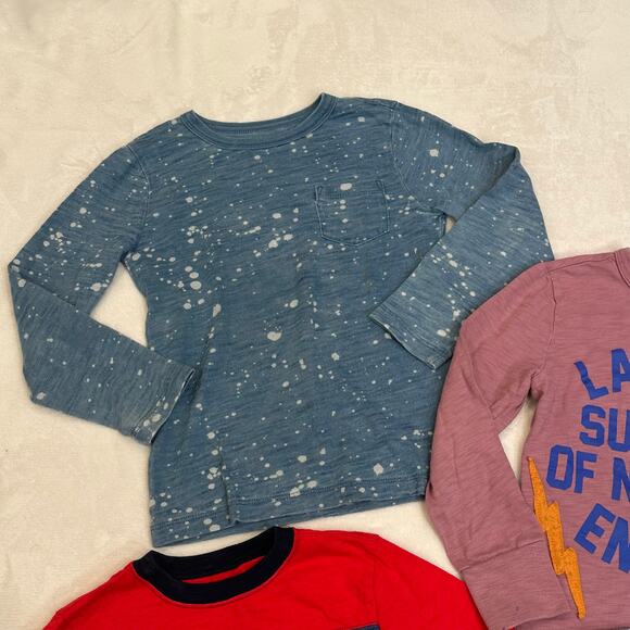 Bundle of Boys Crewcuts Long Sleeve T-Shirt sz XS (4-5) Long Sleeve Tops - Picture 8 of 10